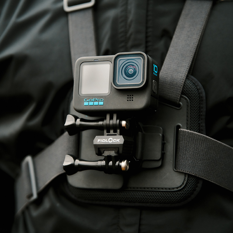 Fidlock PINCLIP Action Cam Mount Black -4